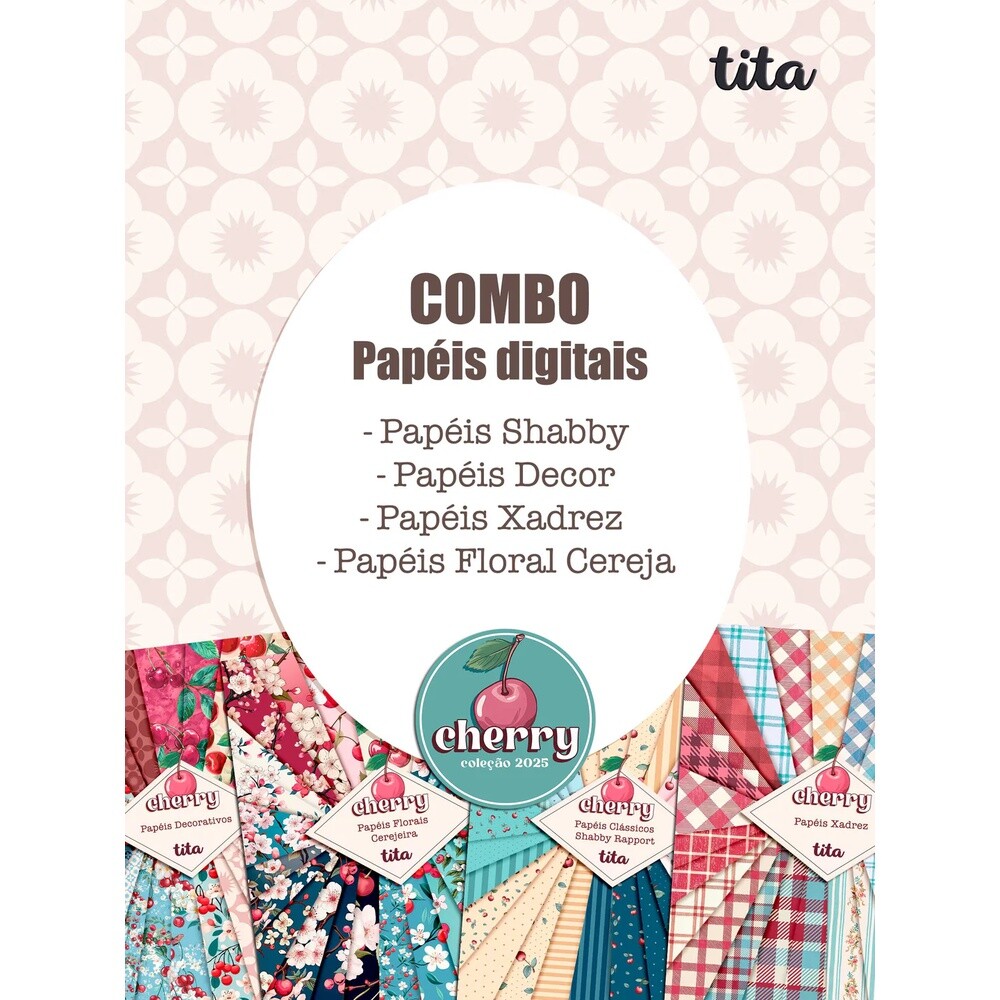 Cherry - Combo Papéis Extras