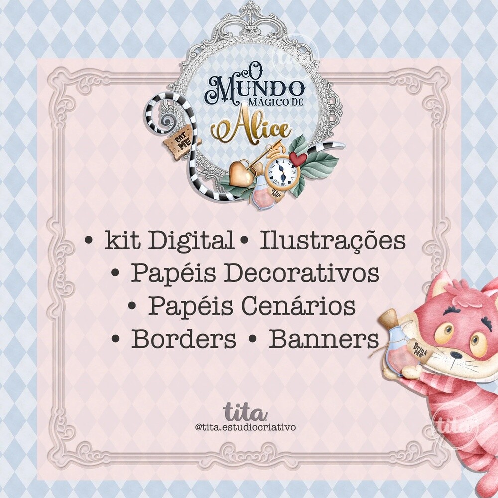 Conto de Fadas - Combo Alice