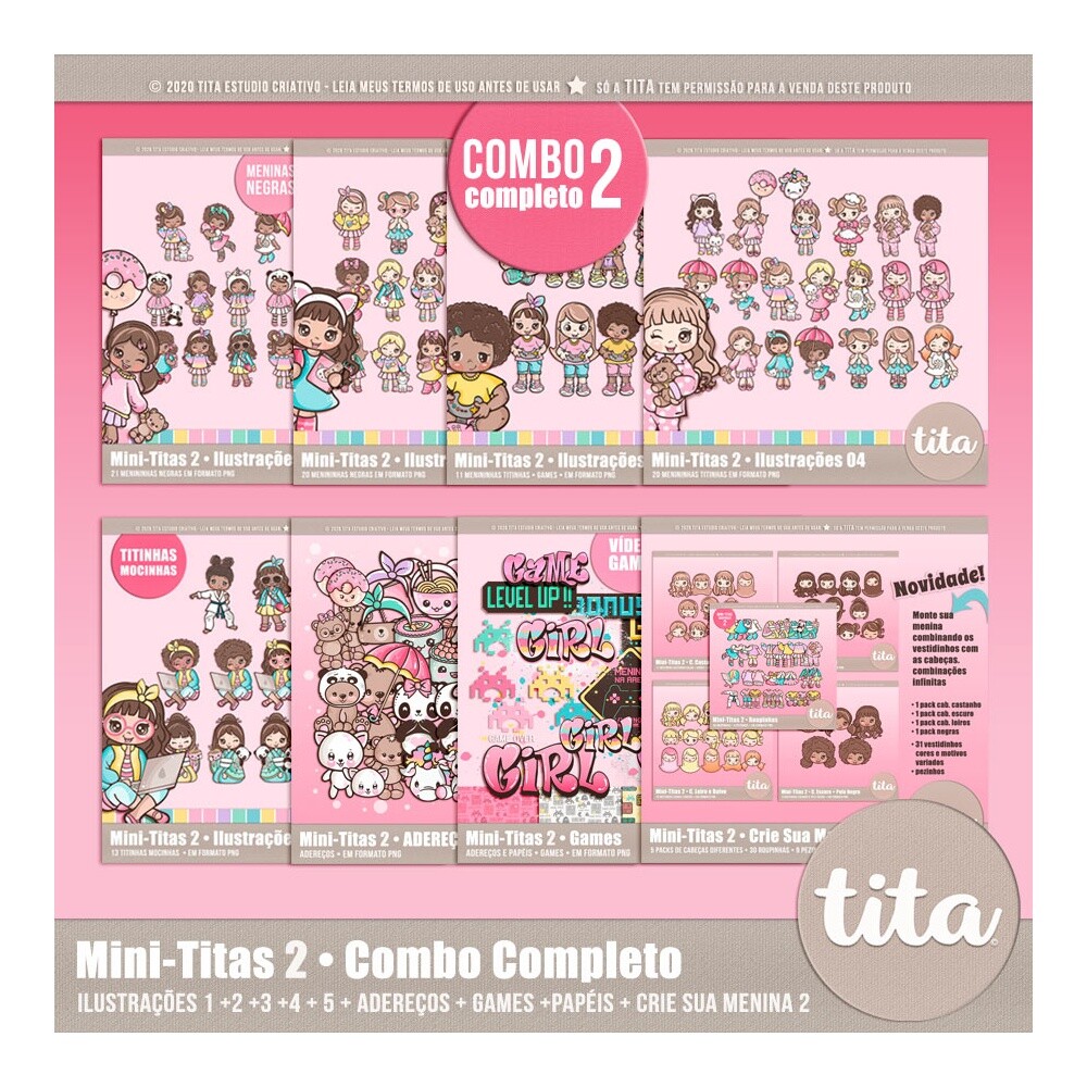 Mini Titas 2 - Combo Completo2