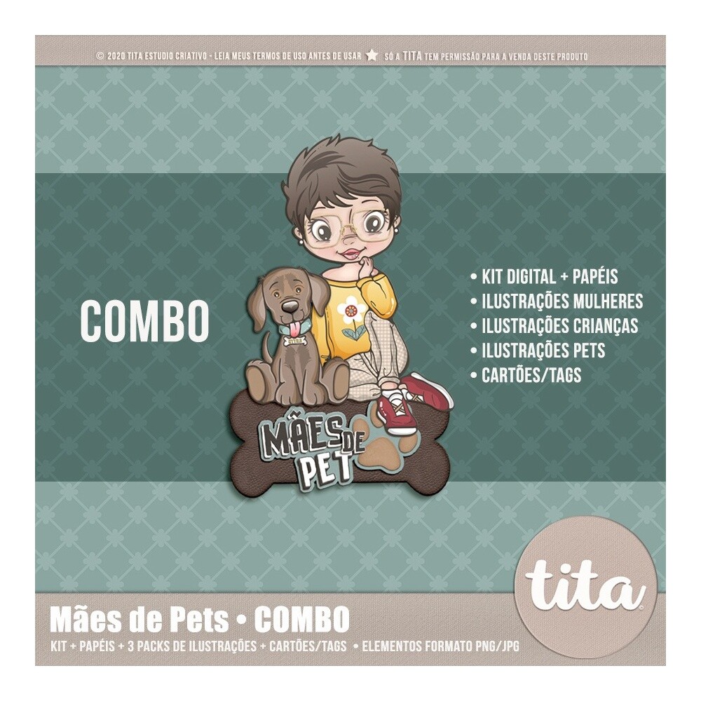 Mãe de Pets_Combo