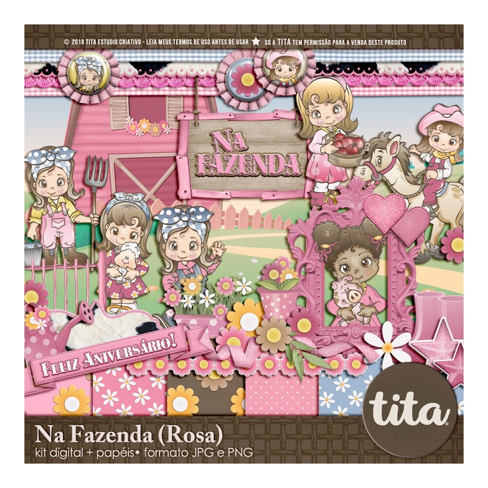 Na Fazenda (rosa)