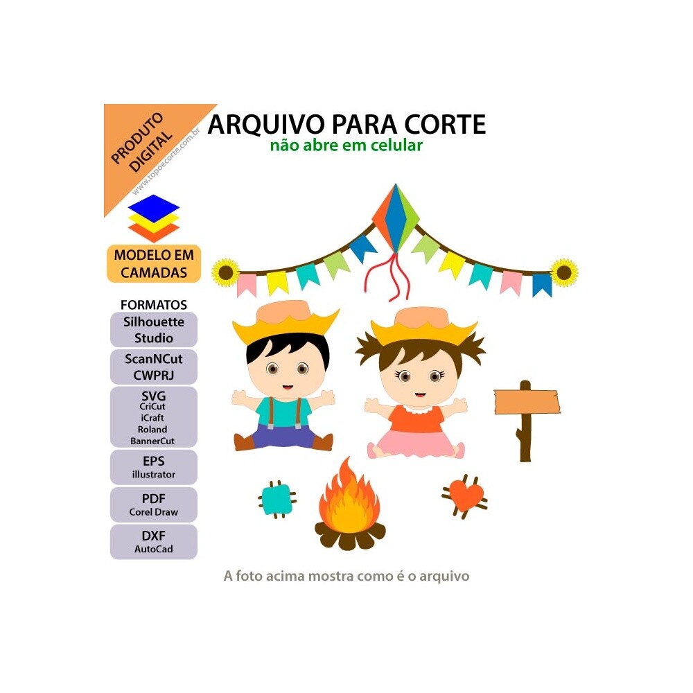 Festa Junina Bebês Balão