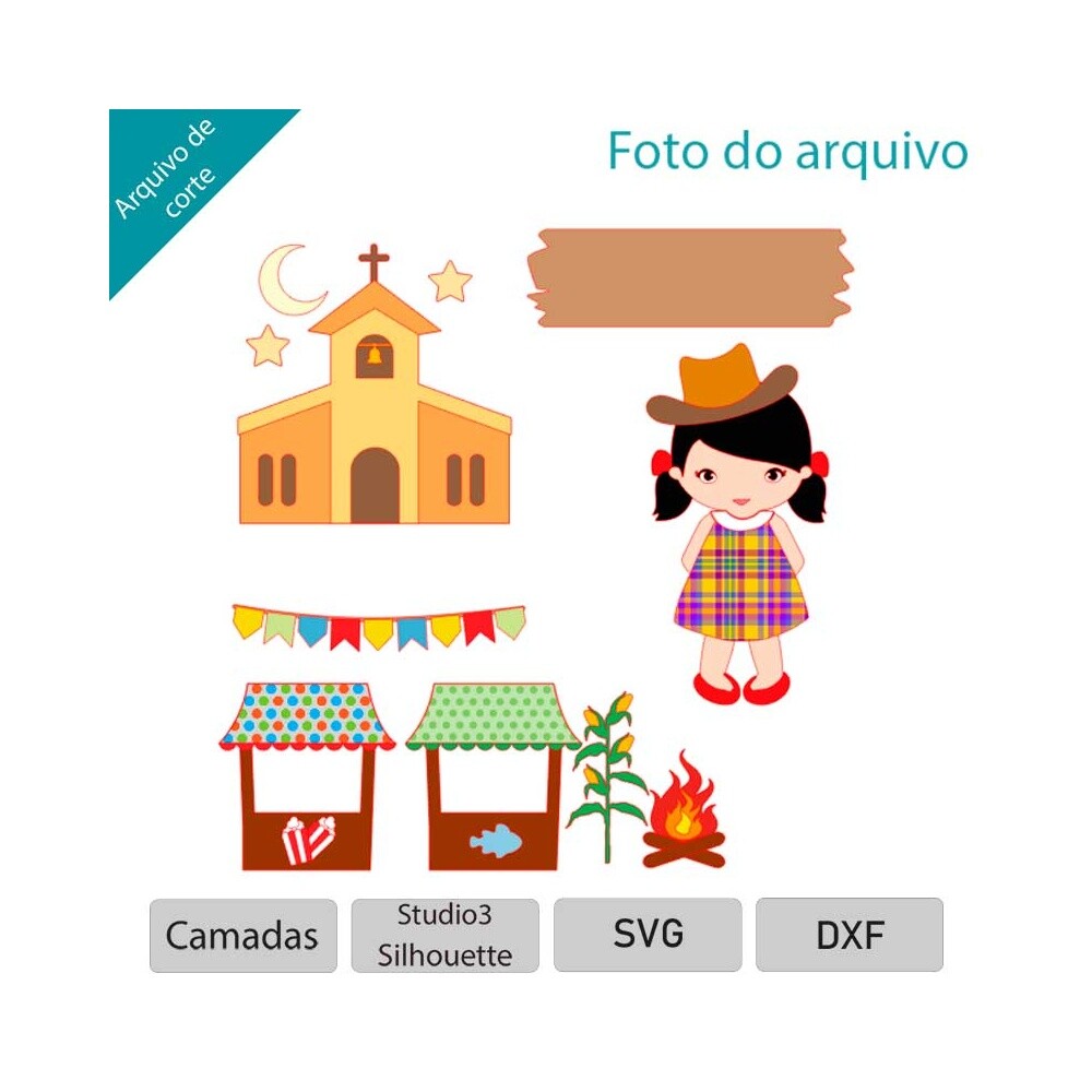 Festa Junina Menina