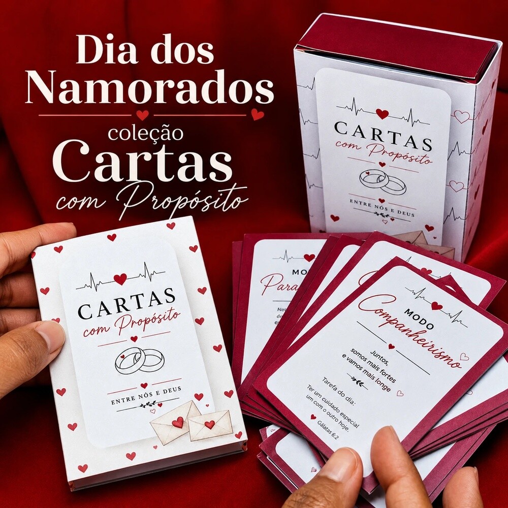 Dia dos namorados - coleção arquivo cartas com proposito