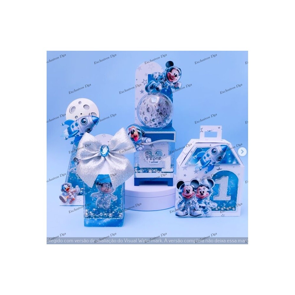 Arquivo de Corte Mickey Astronauta 03