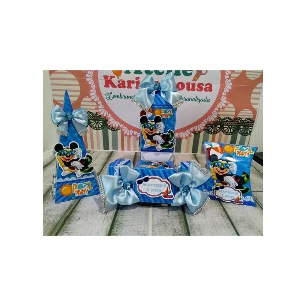 Arquivo de Corte Mickey Pool Party 01