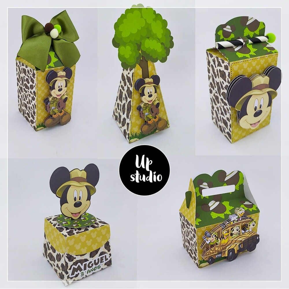 Arquivo de Corte Mickey Safari 14