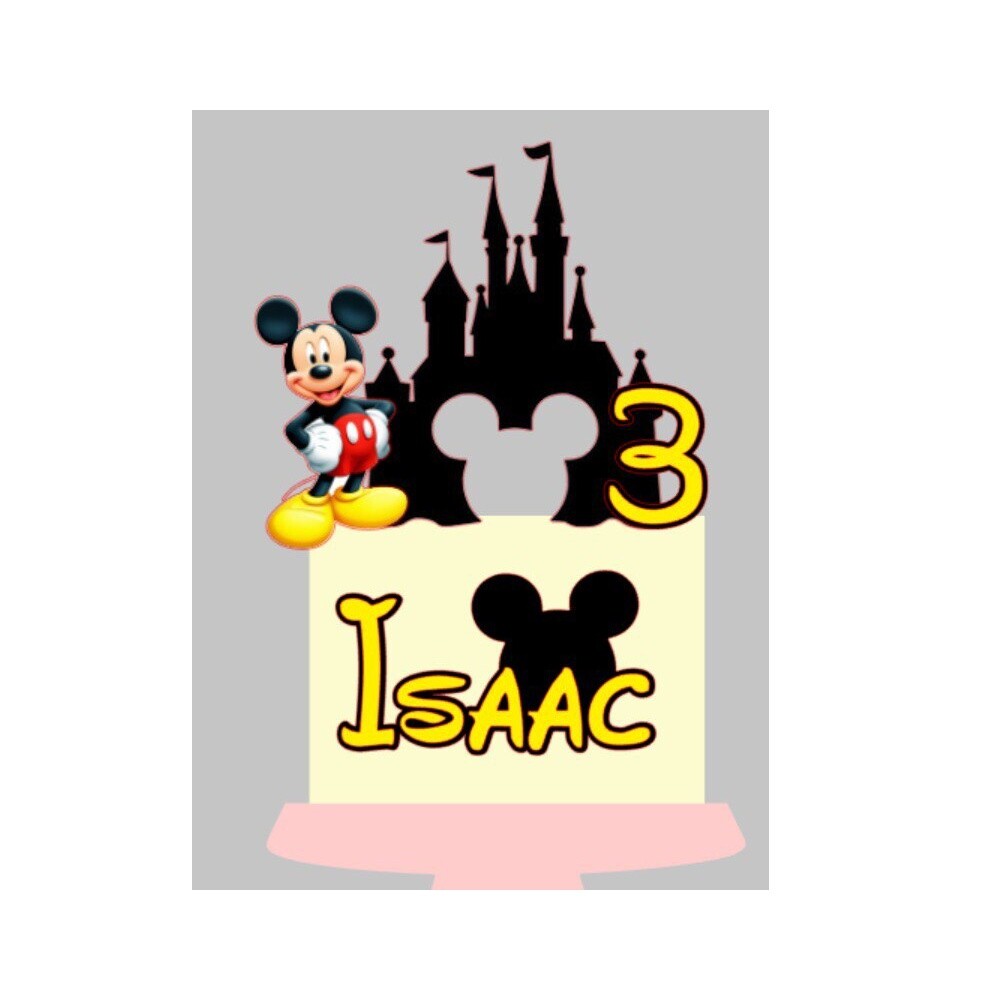 Topo de Bolo Mickey 11