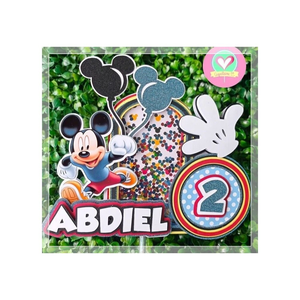 Topo de Bolo Mickey 23