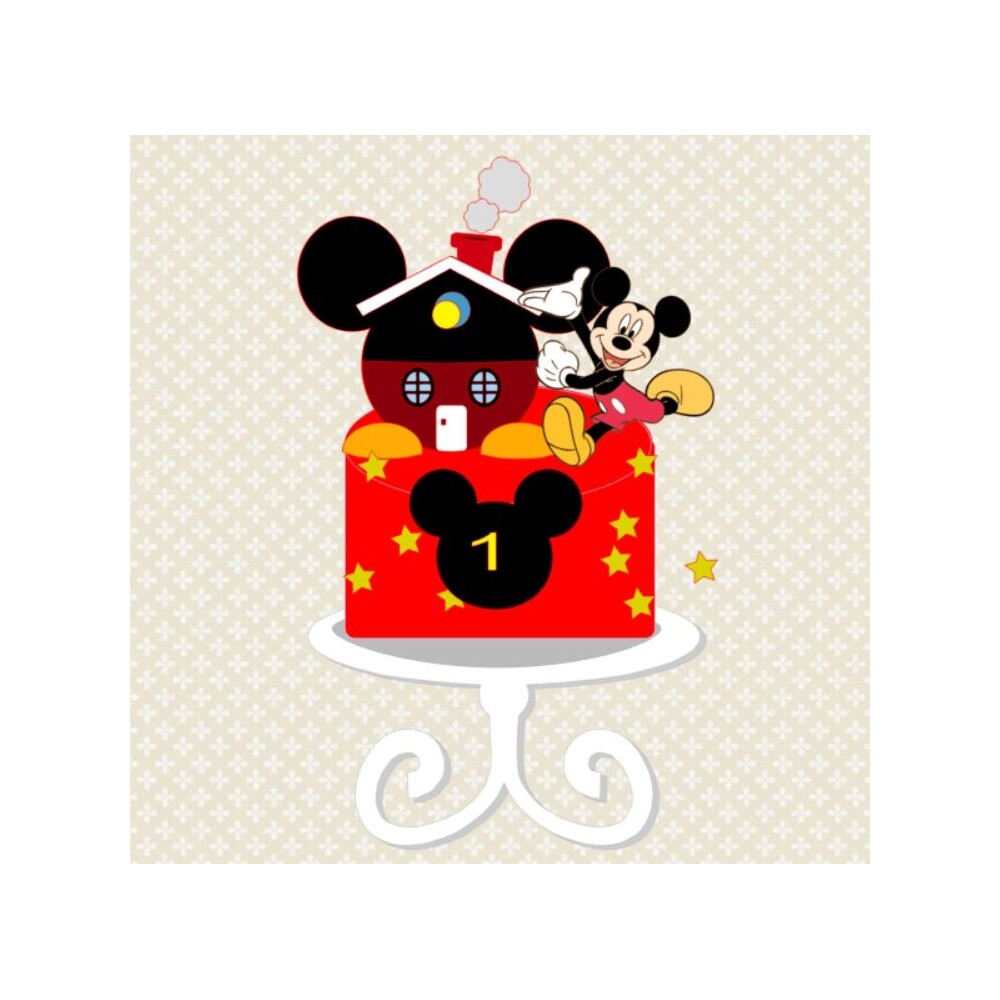 Topo de Bolo Mickey 39