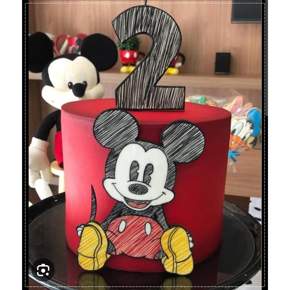 Topo de Bolo Mickey 40