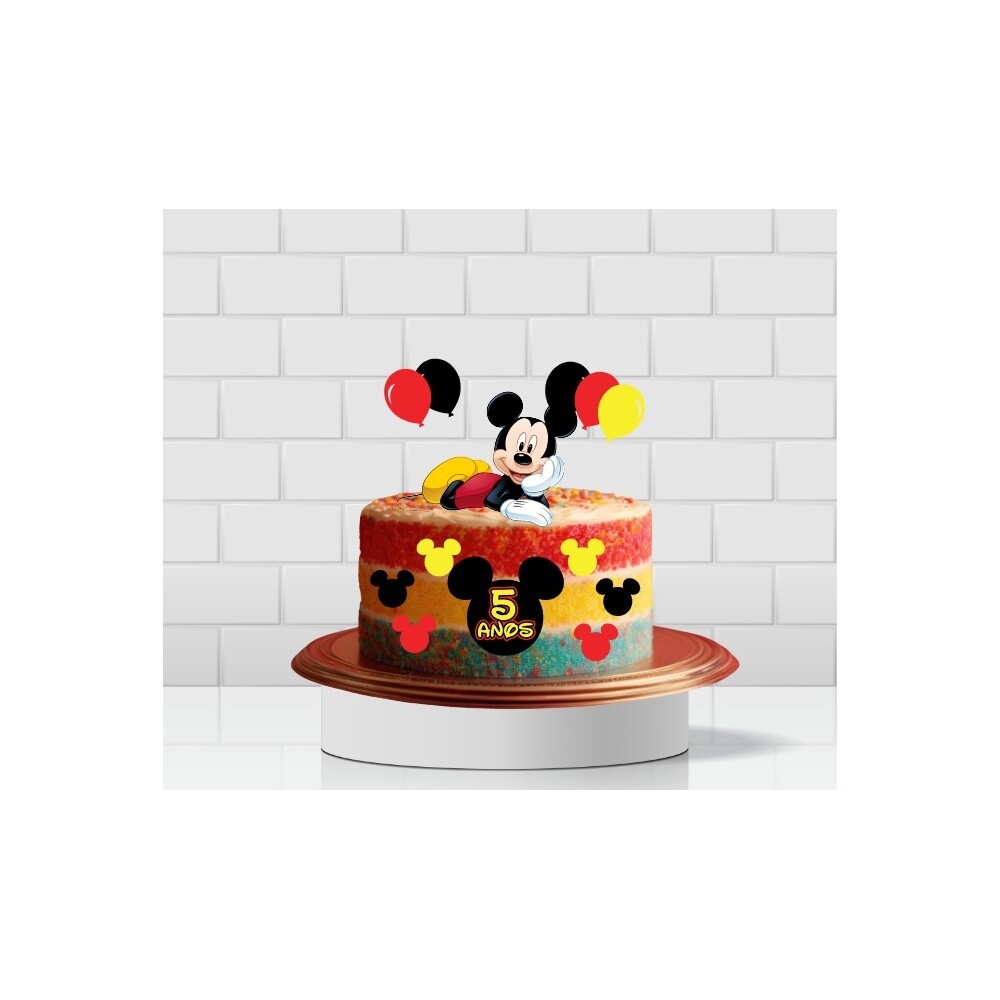 Topo de Bolo Mickey 47