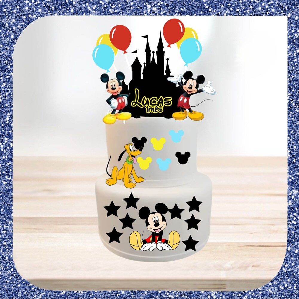 Topo de Bolo Mickey 52