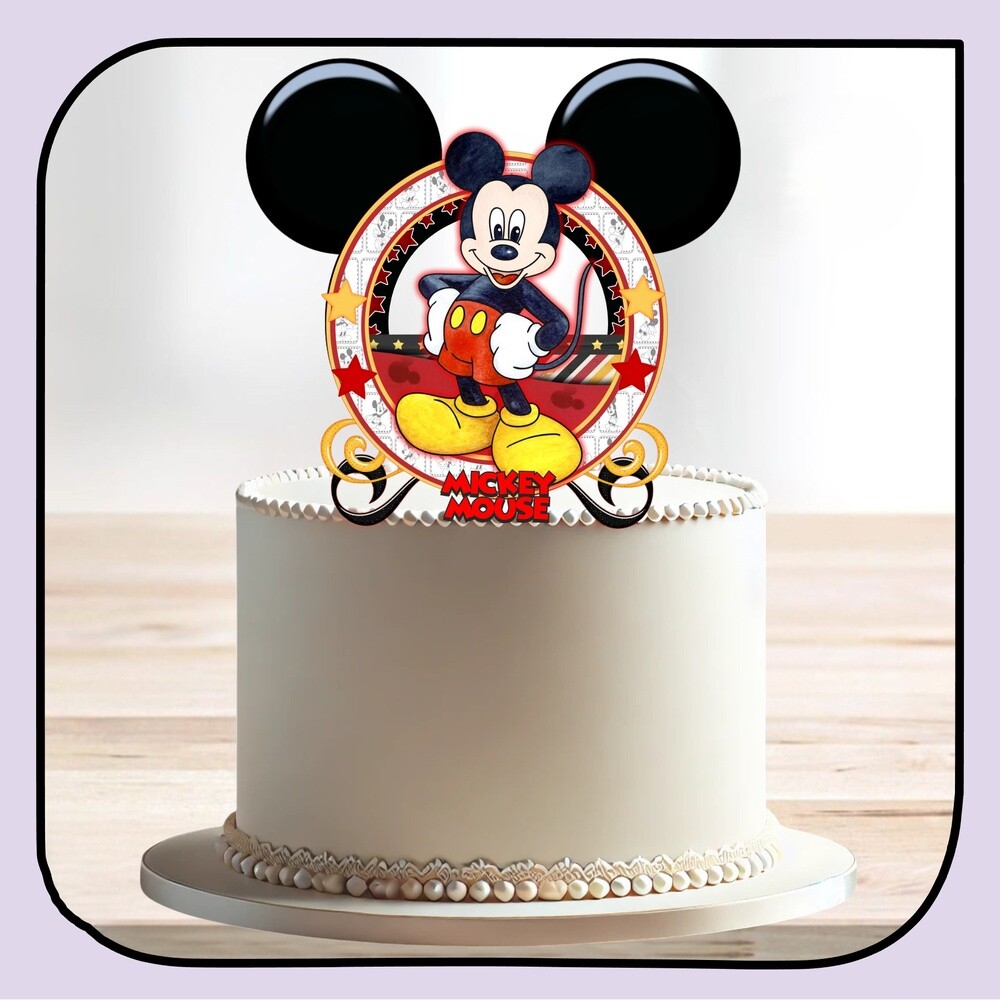 Topo de Bolo Mickey 54