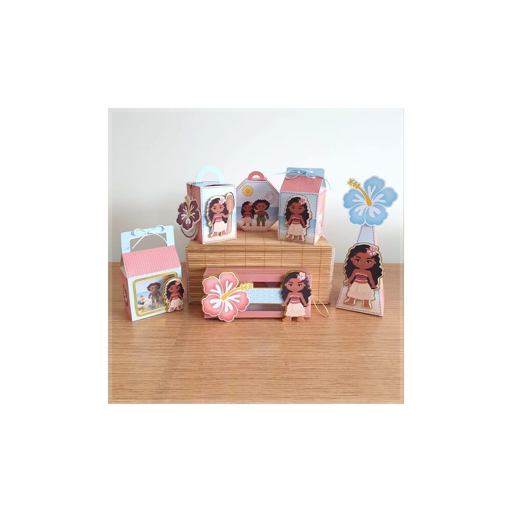 Kit festas Moana 06 para imprimir