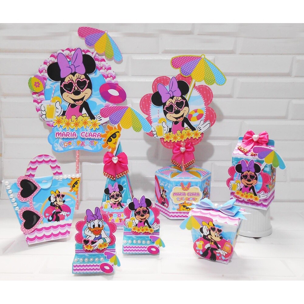 Kit festas Minnie 15 para imprimir