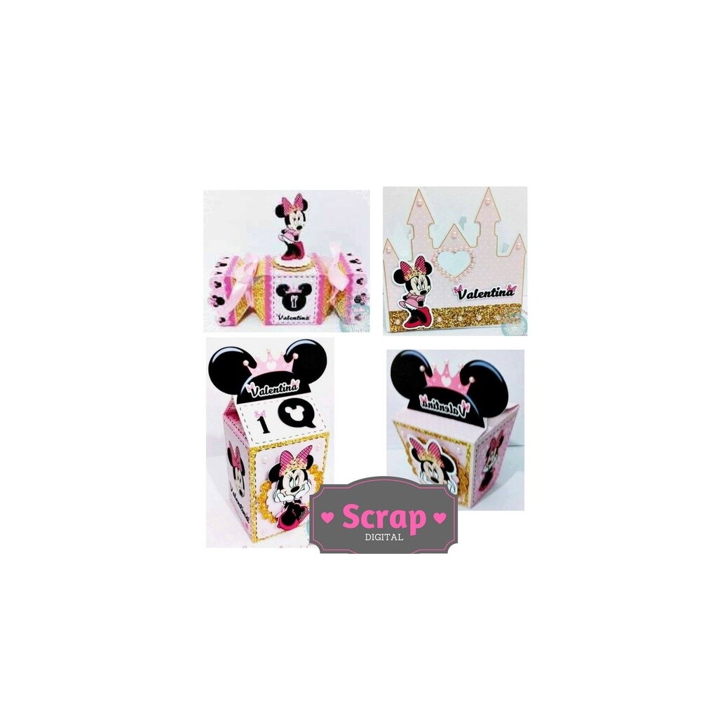 Kit festas Minnie 21 para imprimir