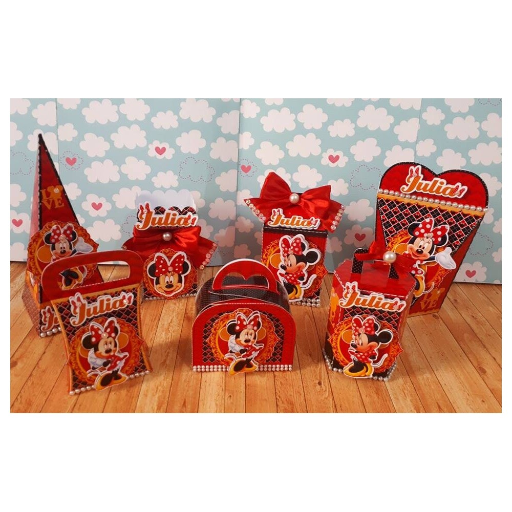 Kit festas Minnie 25 para imprimir