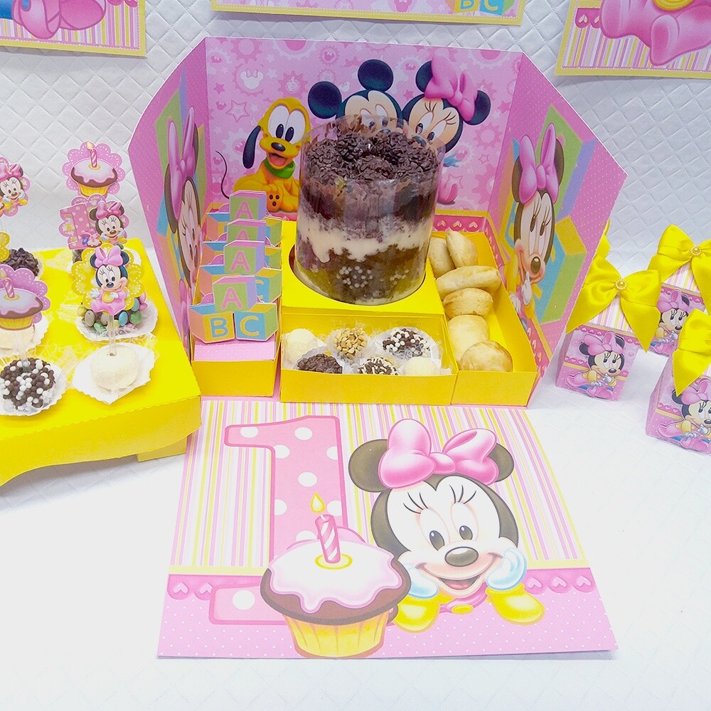 Kit festas Minnie 26 para imprimir