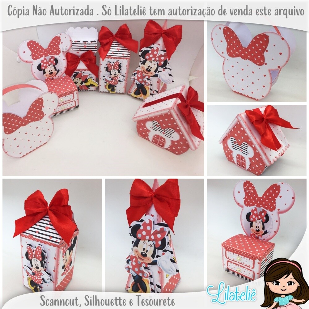 Kit festas Minnie 31 para imprimir