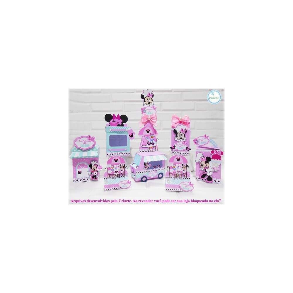 Kit festas Minnie 35 para imprimir