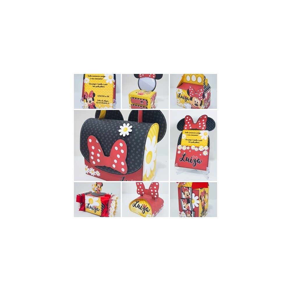 Kit festas Minnie 50 para imprimir