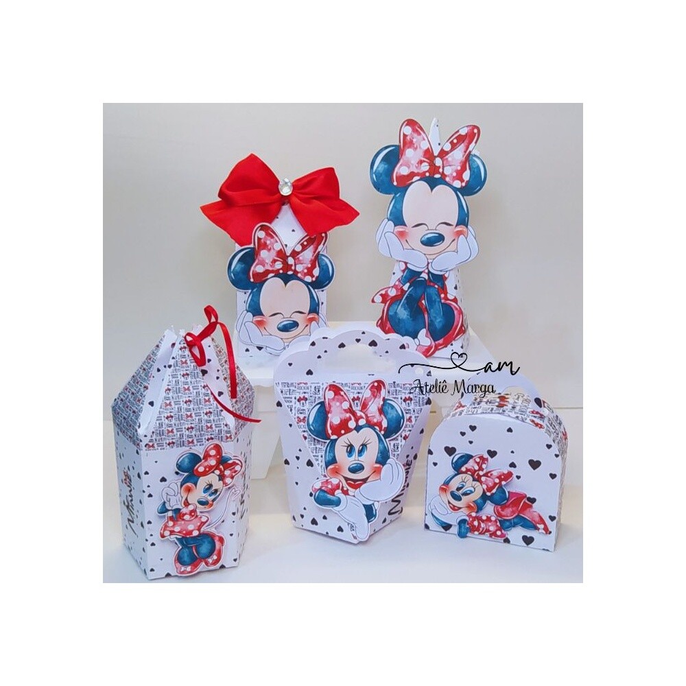 Kit festas Minnie 53 para imprimir