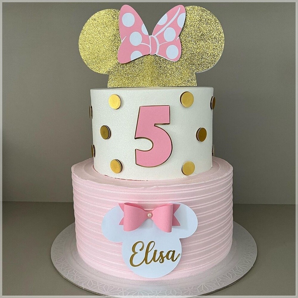 Topo de Bolo Minnie 08