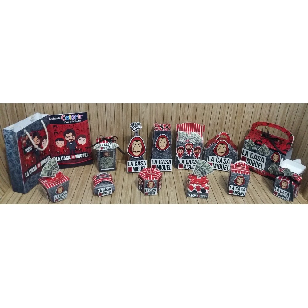 Arquivo de Corte La Casa de Papel 01