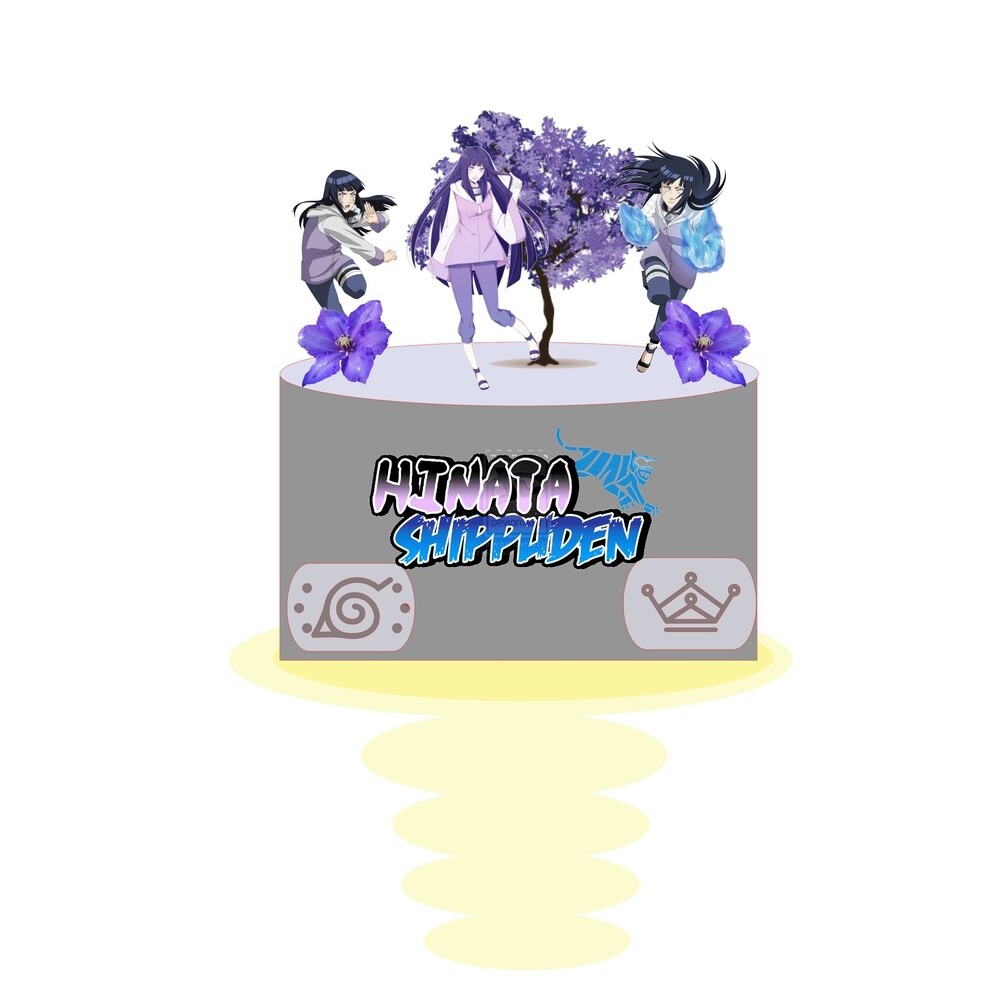 Topo de Bolo Hinata para imprimir 02