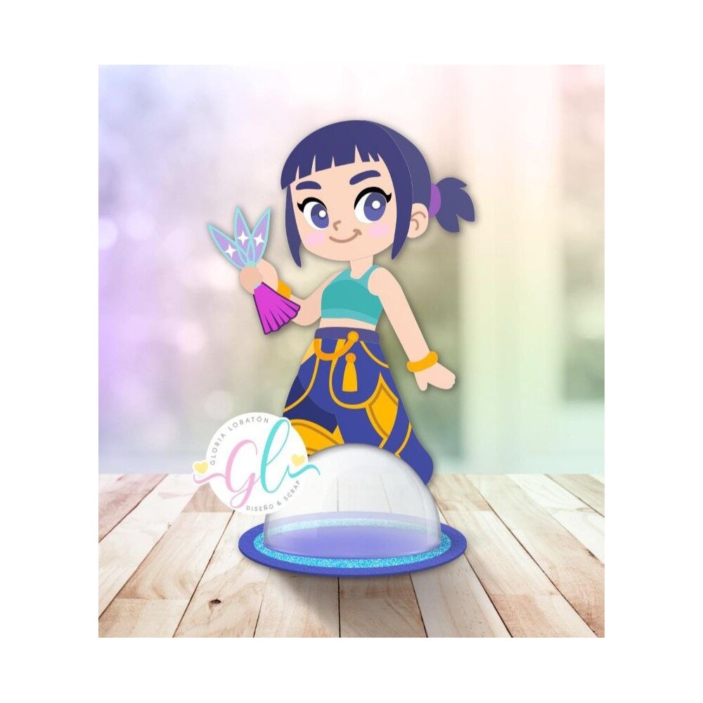 Arquivo de corte porta doce Huntrix ZOEY kpop demon hunters 2