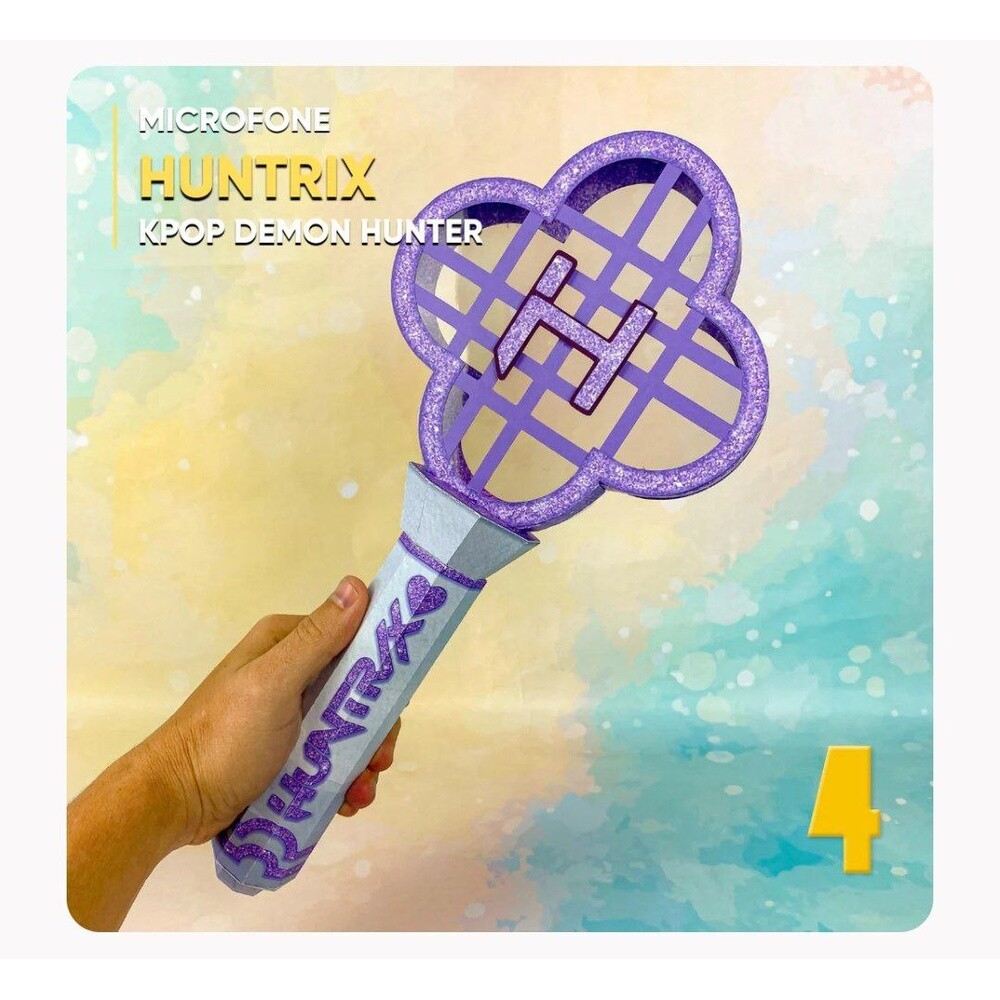 Arquivo Digital Microfone Kpop • Huntrix _ Kpop Demon Hunter