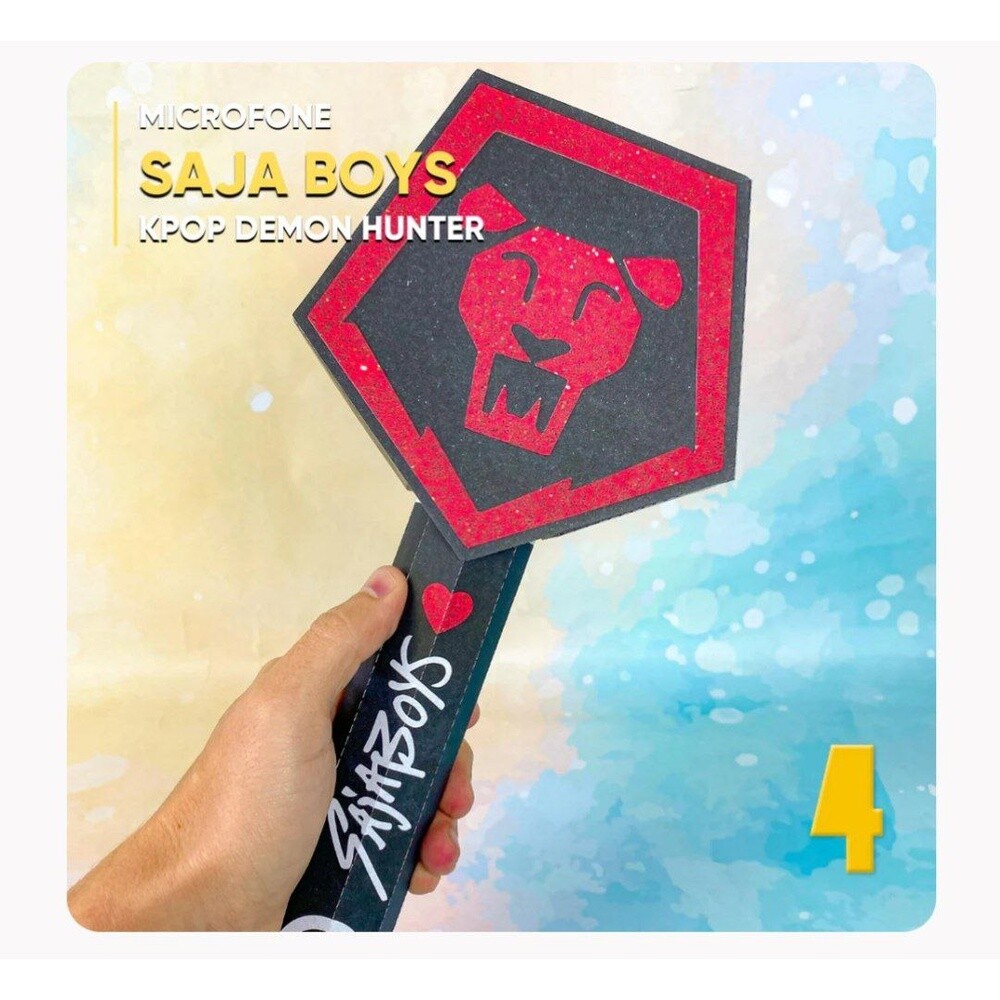 Arquivo Digital Microfone Kpop • Saja Boys _ Kpop Demon Hunter