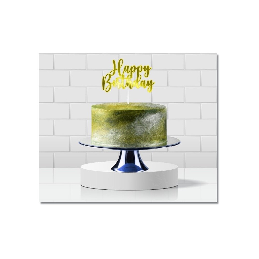 Topo de Bolo Happy Birthday 110   para imprimir