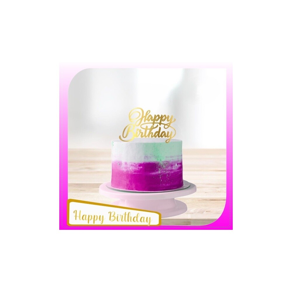 Topo de Bolo Happy Birthday 21   para imprimir