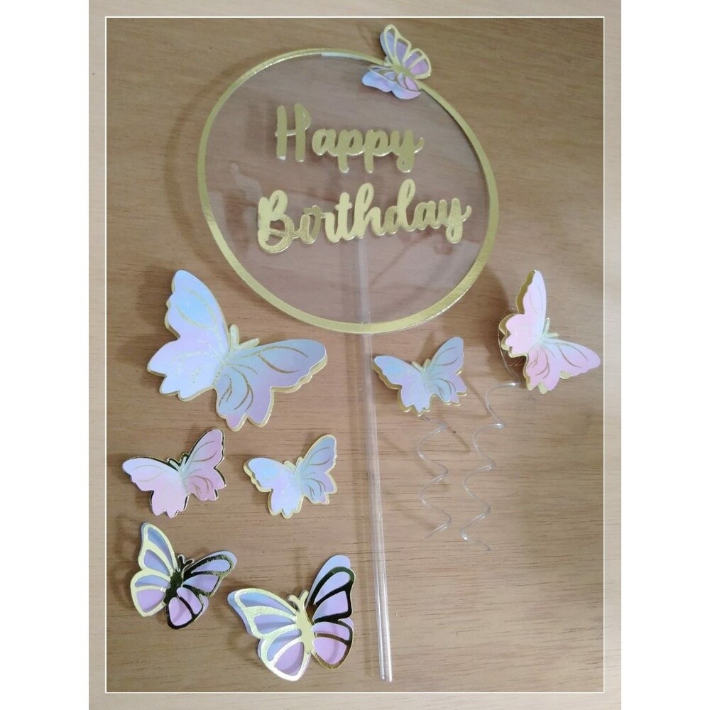 Topo de Bolo Happy Birthday 38   para imprimir