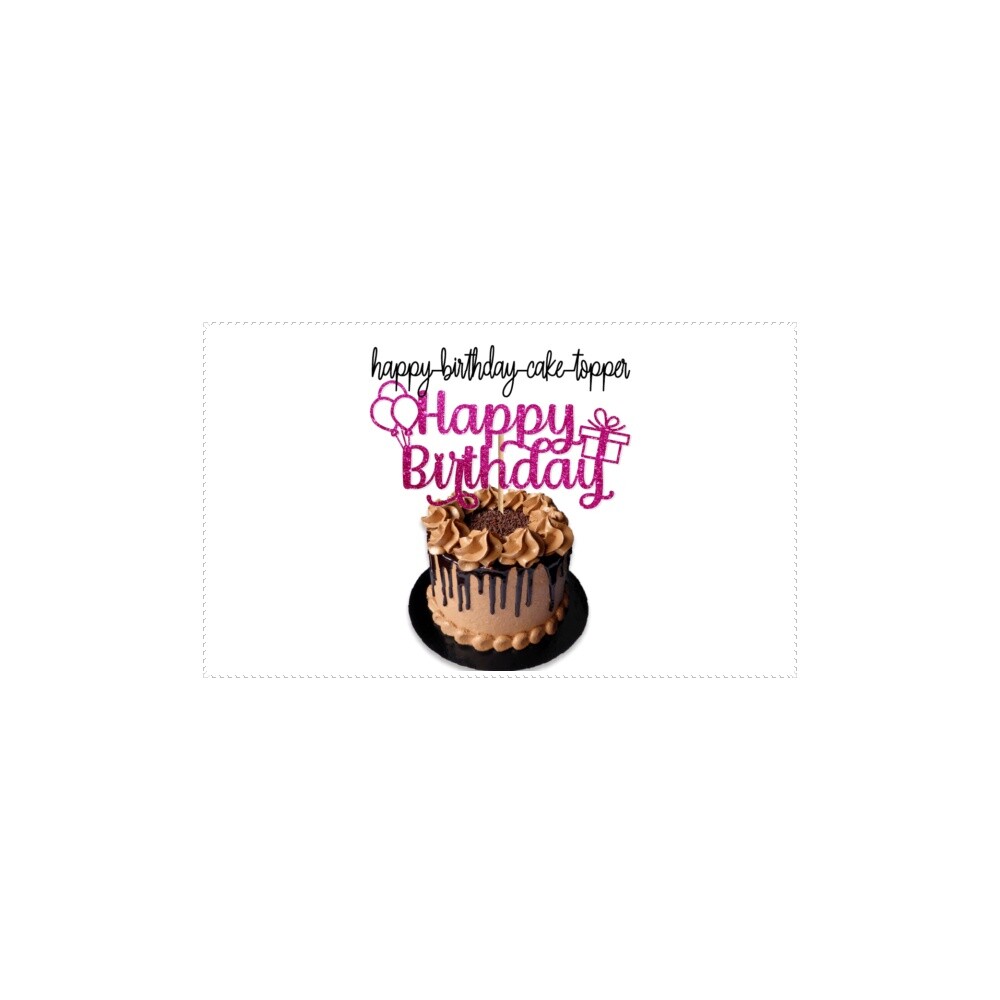 Topo de Bolo Happy Birthday 69   para imprimir