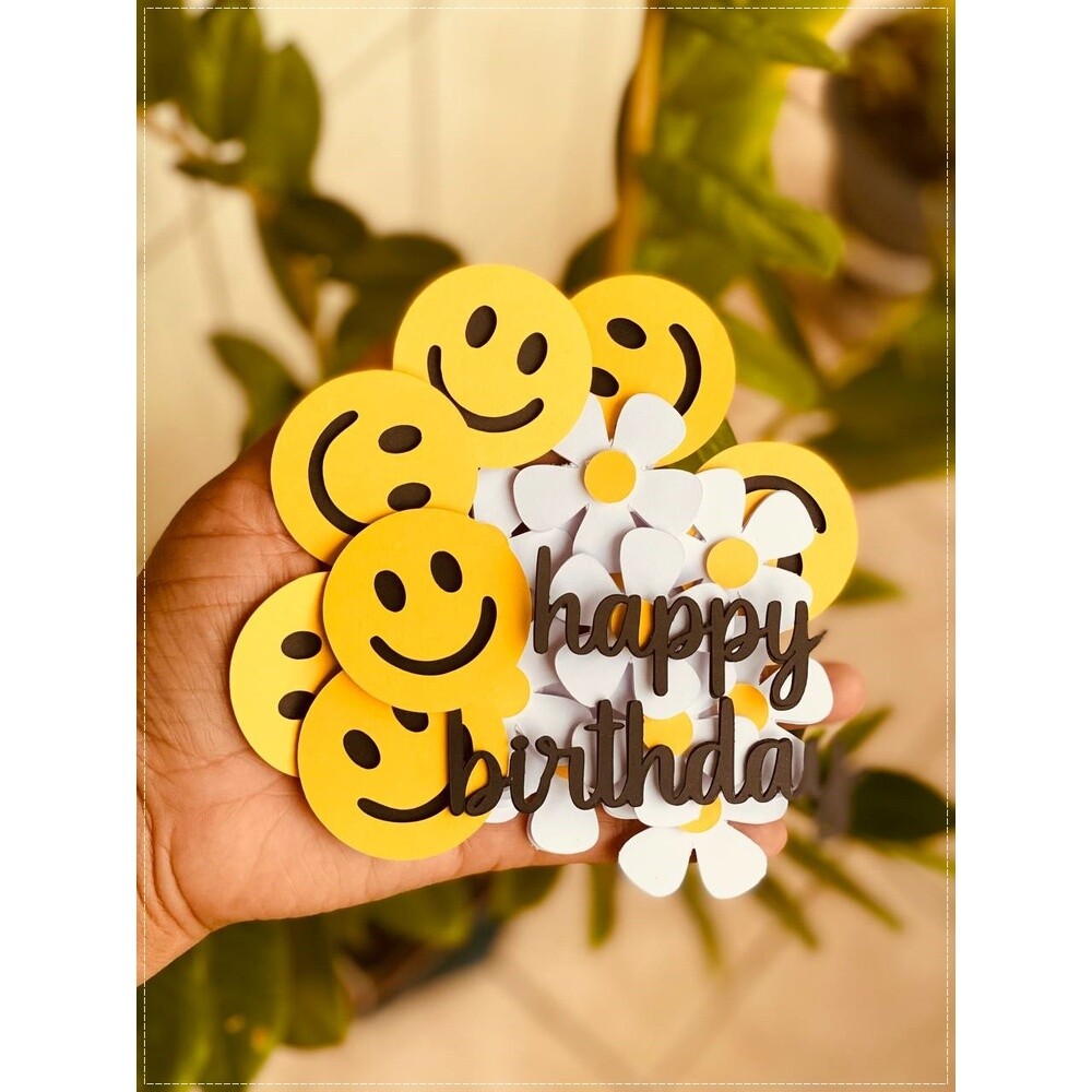 Topo de Bolo Happy Birthday 76   para imprimir