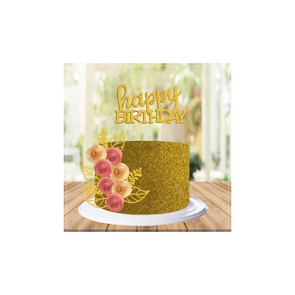 Topo de Bolo Happy Birthday 85   para imprimir