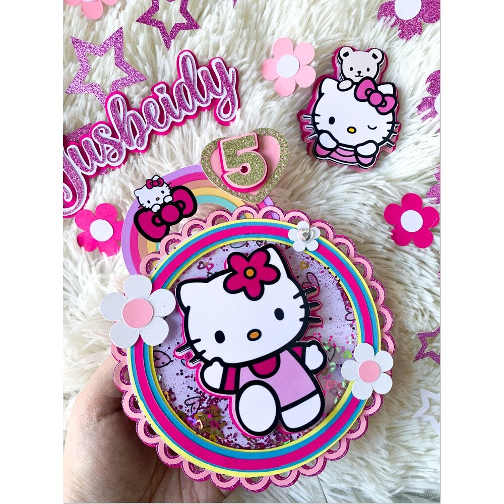 Topo de Bolo Hello Kitty para imprimir 21