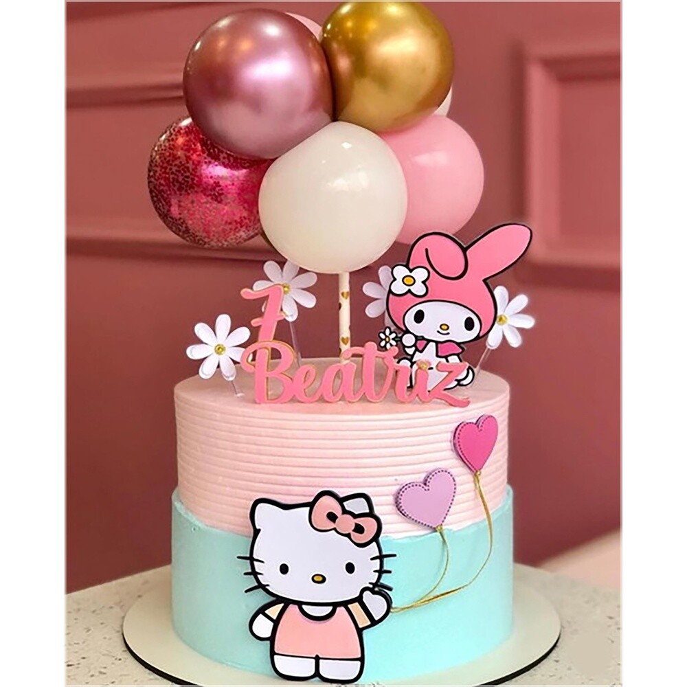 Topo de Bolo Hello Kitty para imprimir 30