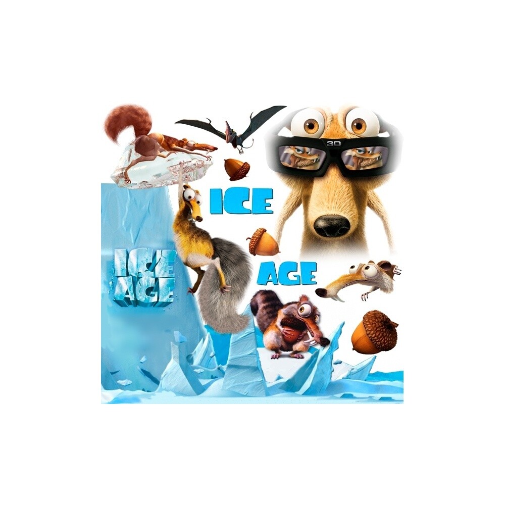 Elementos A Era do Gelo PNG Personagens para Imprimir