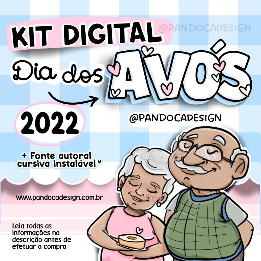 Kit Digital Dia dos Avós 2022