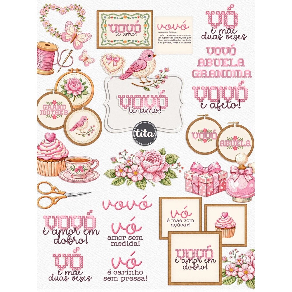22- Kit Elementos Avós Especial - DIA DOS AVÓS