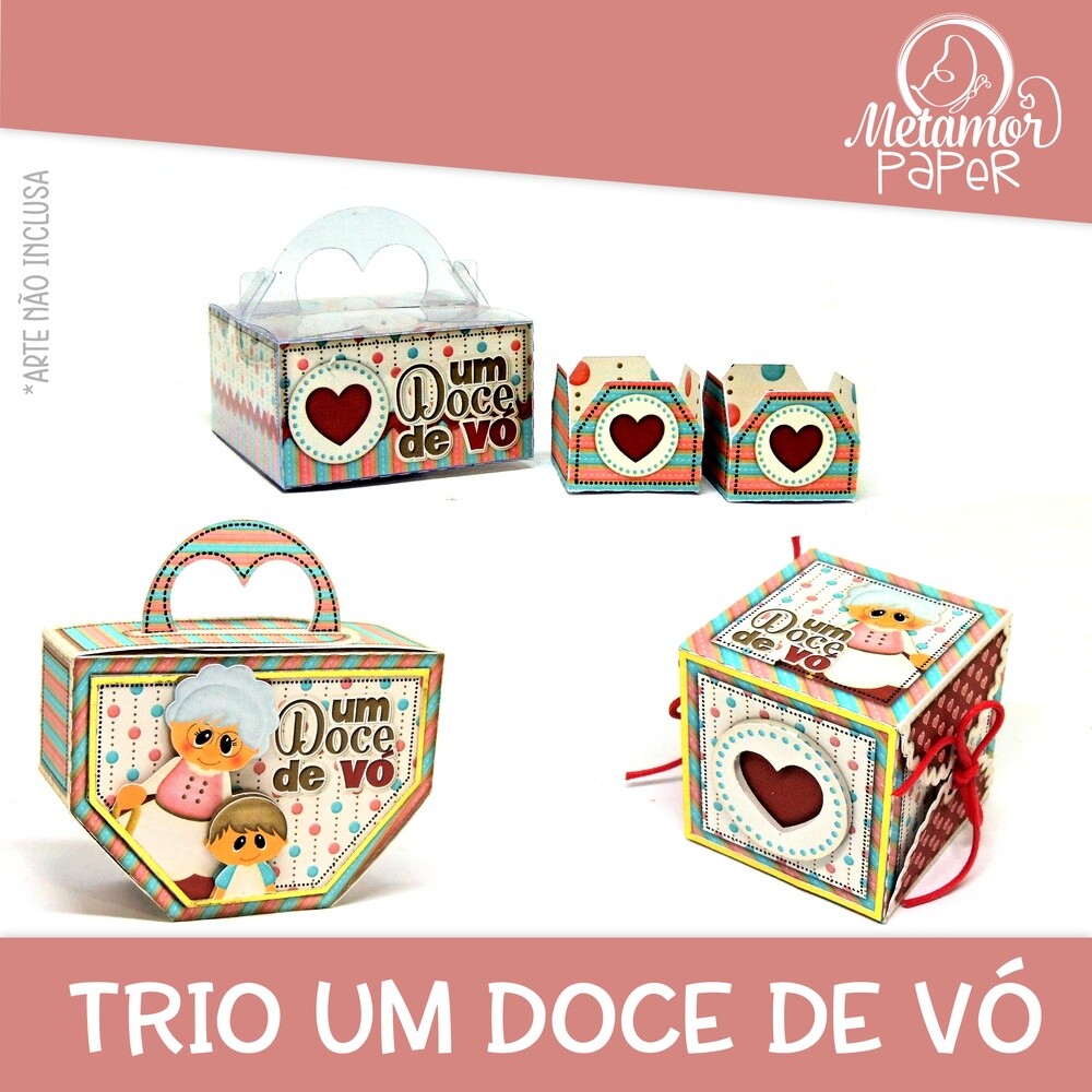 Trio Um Doce de Vo