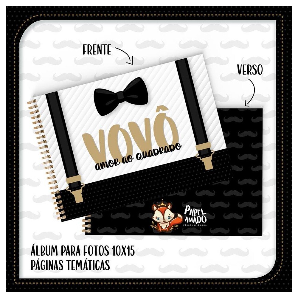 ÁLBUM VOVÔ PARA FOTOS