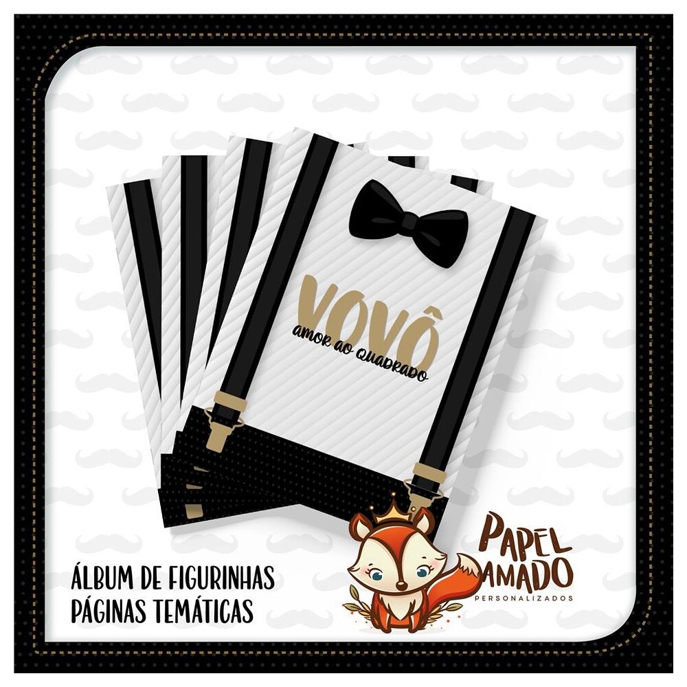ÁLBUM DE FIGURINHAS VOVÔ