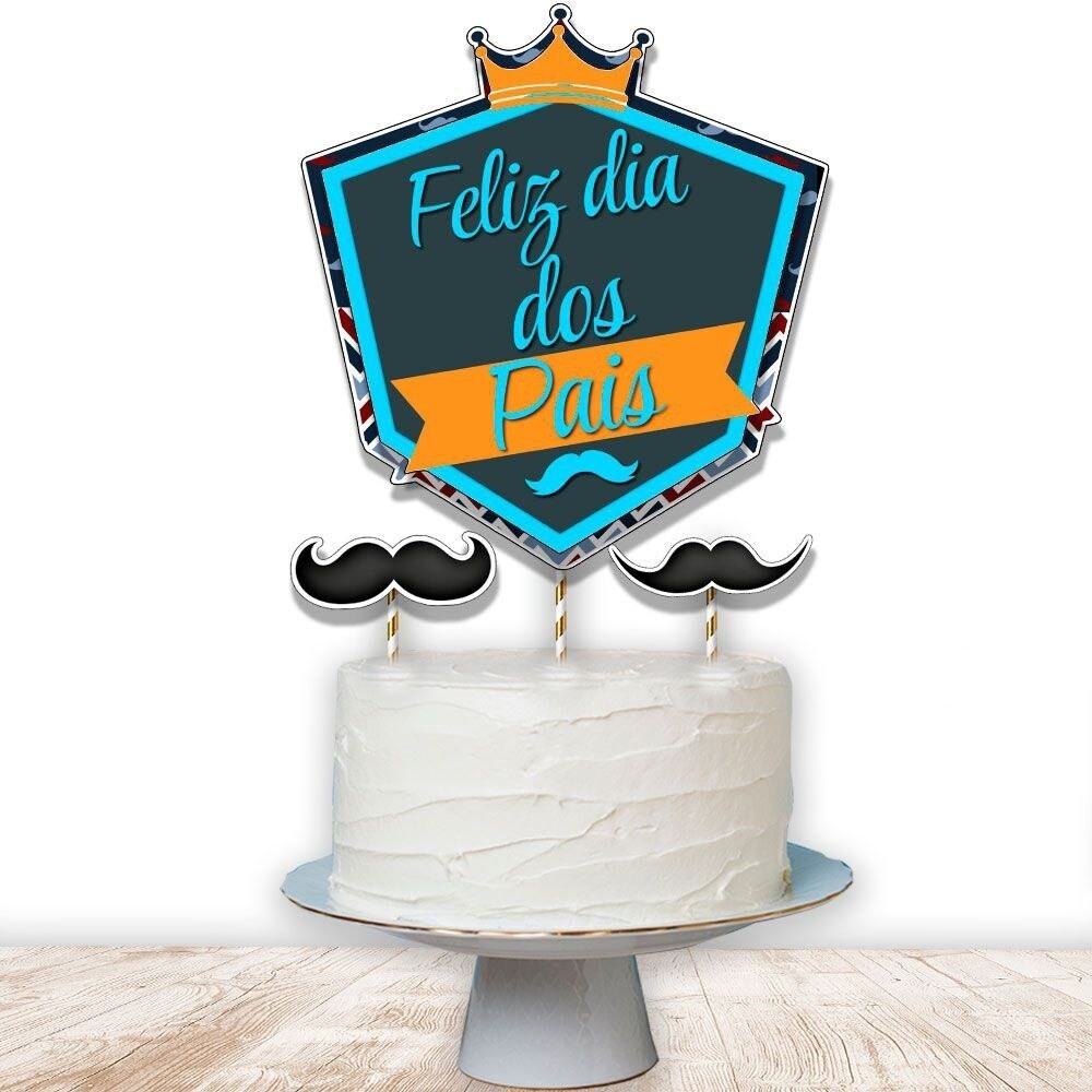 TOPO DE BOLO DIA DOS PAIS