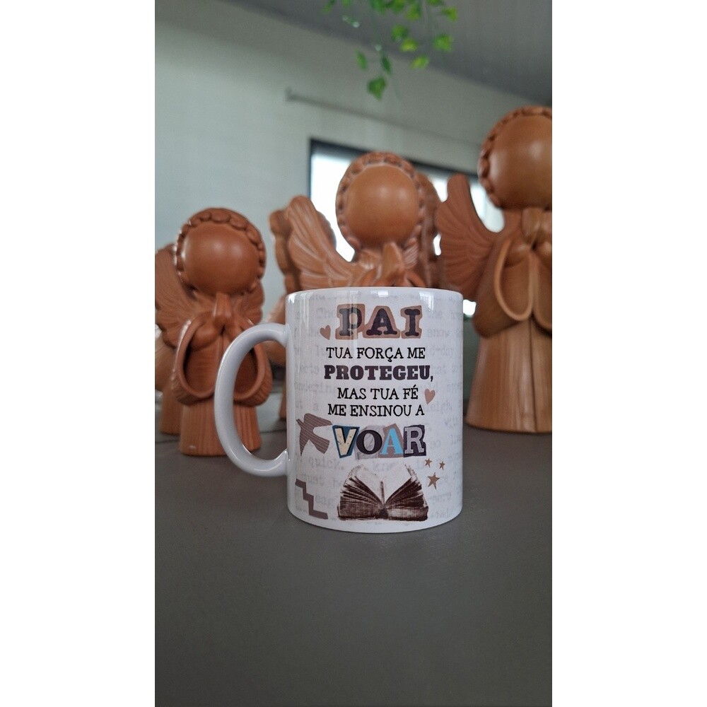 Pai, tua força me protegeu, mas tua fé me ensinou a voar