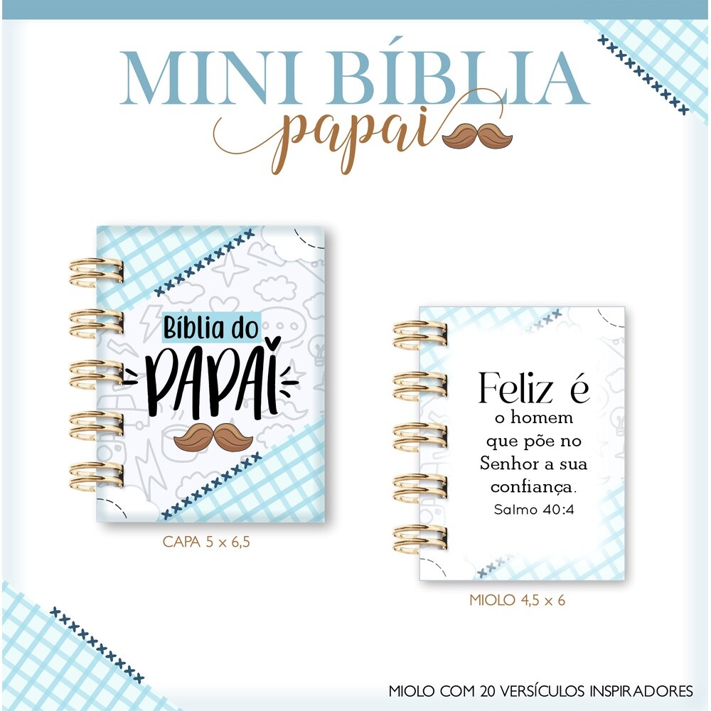 MINI BÍBLIA PAPAI - Lina